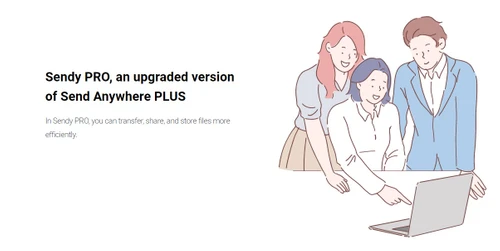 sendanywhere transfer files