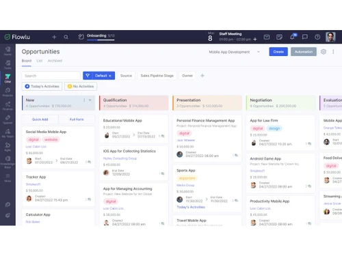 Flowlu opportunities