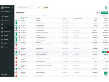 Invoiced creating invoices