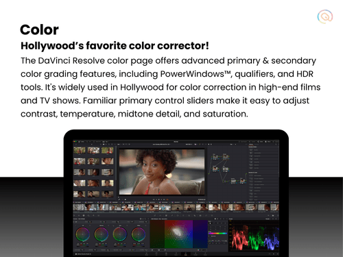 davinci resolve color