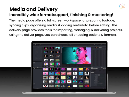 davinci resolve media and delivery