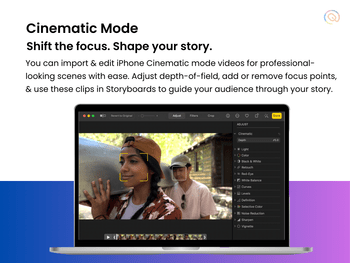 imovie cinematic mode