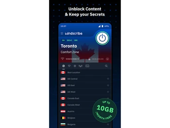 Windscribe unblock content