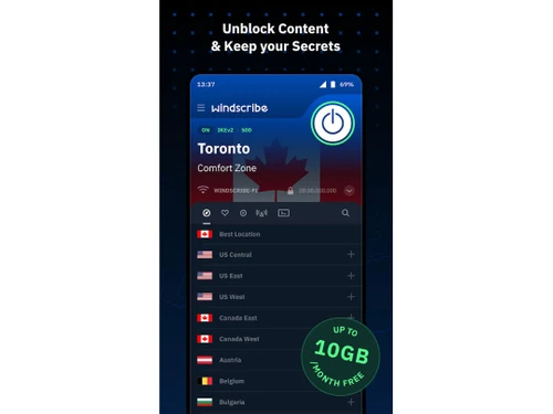 Windscribe unblock content