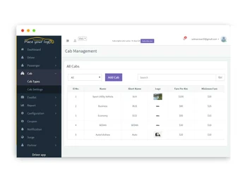 infinitecab cab-management