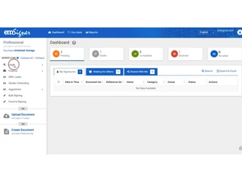 emsigner software-dashboard