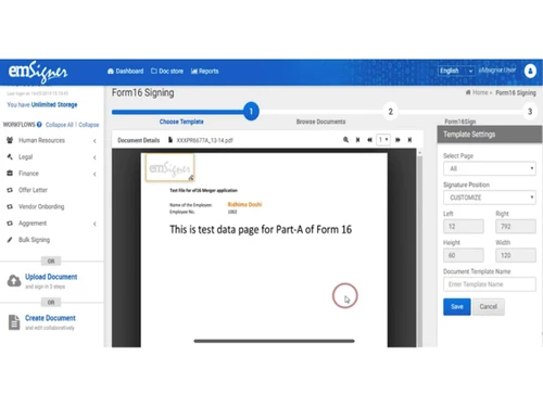 emsigner software-signining
