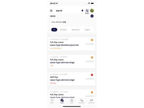 skillaHR leave management