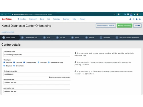 labsmart onboarding