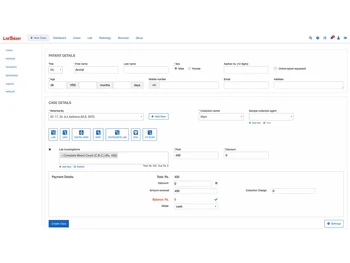 labsmart patient details