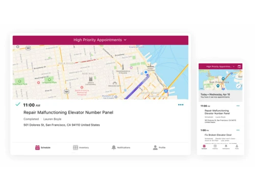 salesforce field service appointments