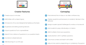 kahoot! features