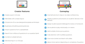 kahoot! features