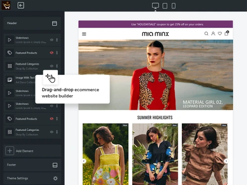 Shopaccino product catalog