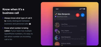 openphone business calls