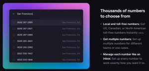 openphone multiple numbers