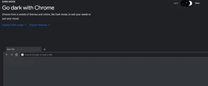 google chrome dark mode with chrome