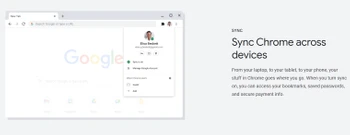 google chrome sync chrome across devices
