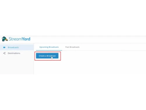 streamyard broadcast