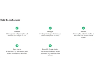 code blocks features