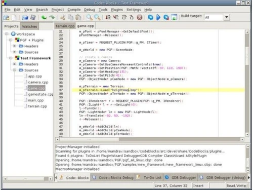 code blocks framework
