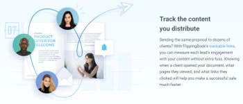 flippingbook track the content