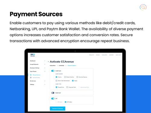 paytm for business payment options