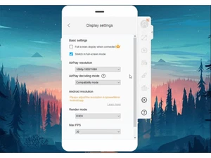 apowermirror setting