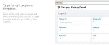 linkedin sales navigator target the right audience