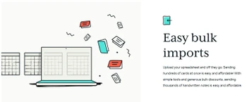 handwrytten easy bulk imports