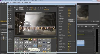 Adobe Premium Pro CS6 double identity