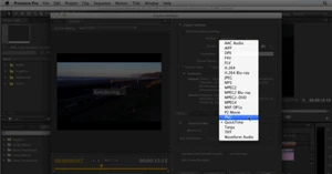 Adobe Premium Pro CS6 export settings