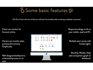 Smart Jewel ERP basic features
