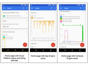 google cloud console home