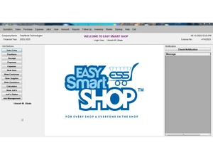 easysmartshop dashboard