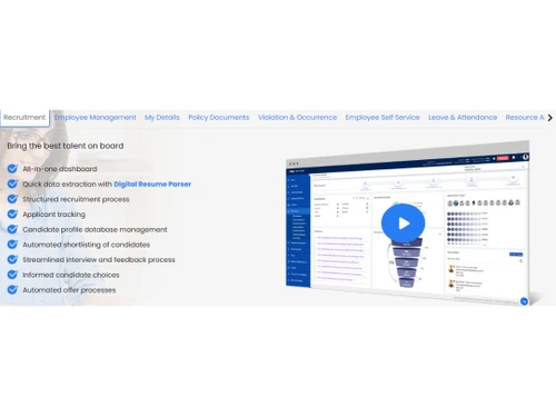 TDG Digital HRMS-Recruitment management