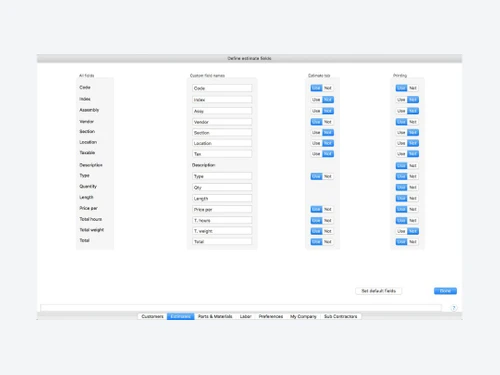 estimate transfer-index