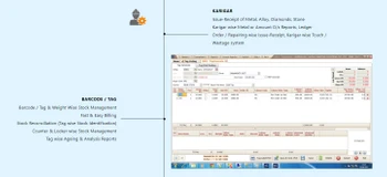 Alpha e-Barcode Jewellery Software barcode