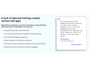codecademy internal training