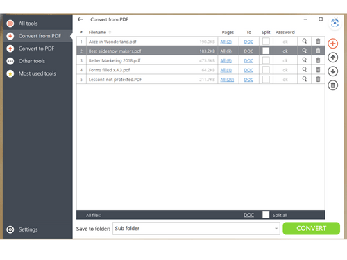 pdf candy convert from pdf