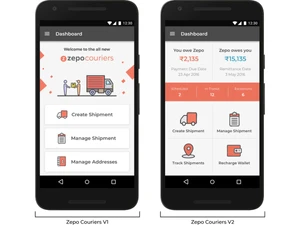 zepo courier dashboard