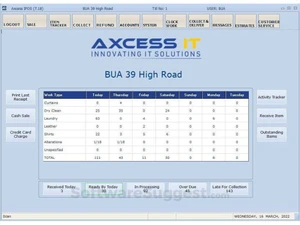 axcess it cleantouch epos dashboard