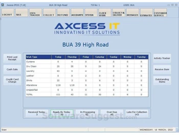 axcess it cleantouch epos dashboard