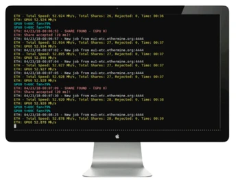 CGMiner start mining