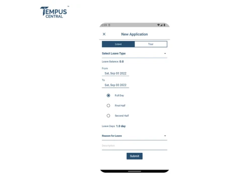 tempus central application