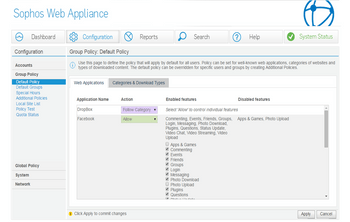 SOphos Secure Web Appliance