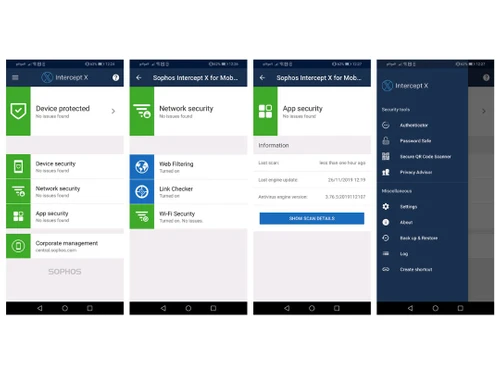 Sophos Mobile Security device