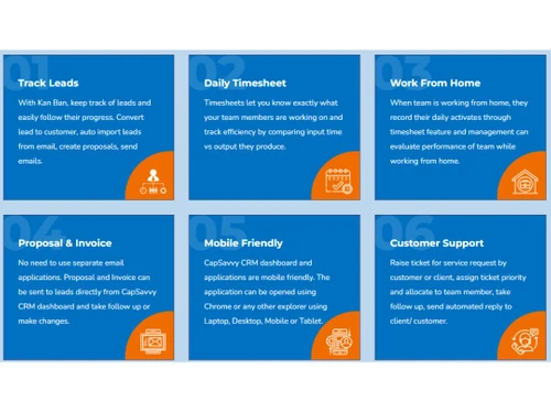 Capsavvy CRM-Track Leads