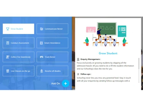 Schoollog-Grow student