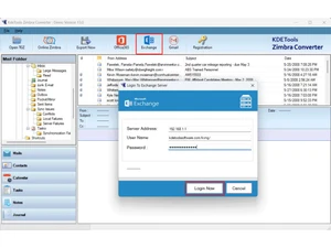 KDETools Zimbra Converter exchange